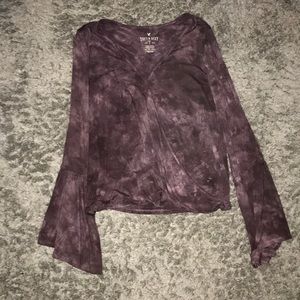 American Eagle wrap top